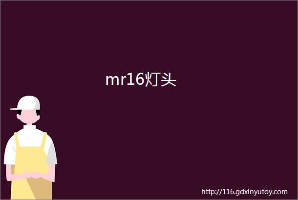 mr16灯头