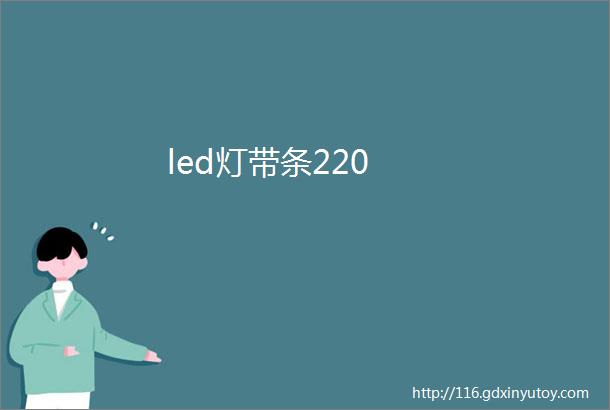 led灯带条220